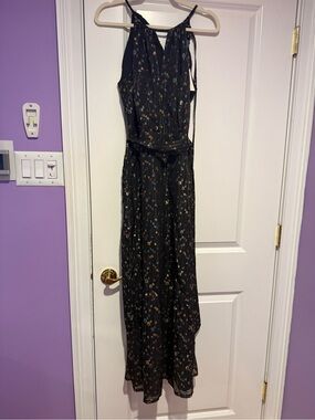 Anthropologie Eva Franco glitter jumpsuit